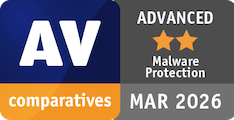 TotalAV&trade; antivirus comparatives award